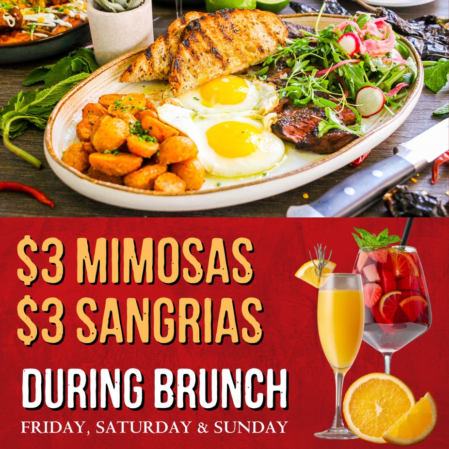 $3 Mimosa & $3 Sangrias During Brunch event photo