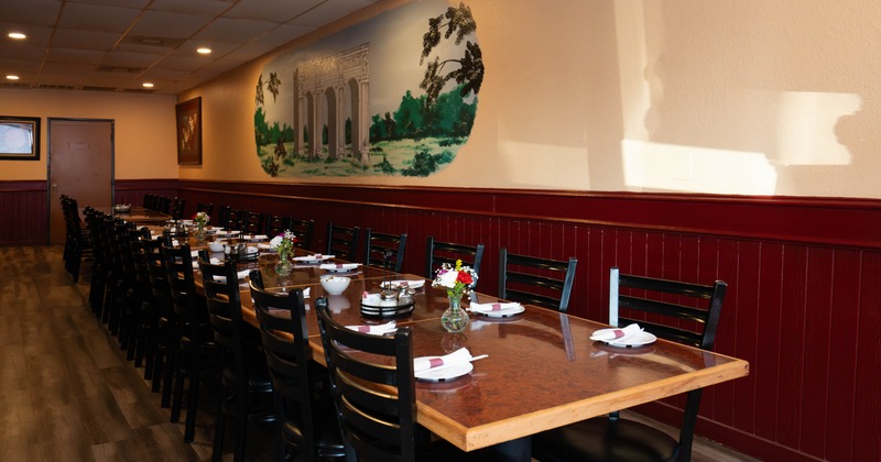 Interior dining area