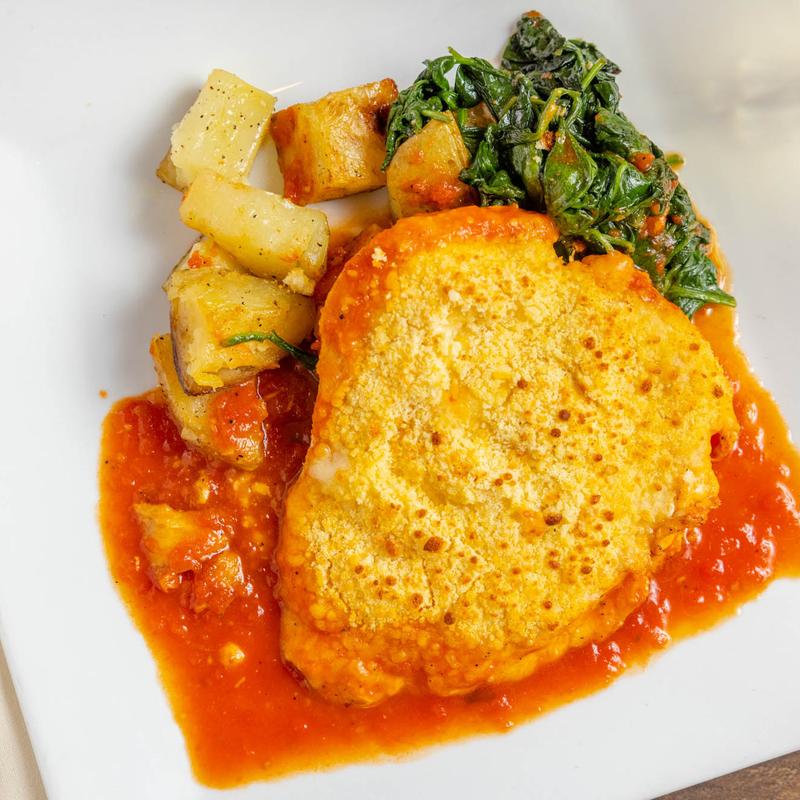 Parmesan Cheese Crusted Chicken Breast photo