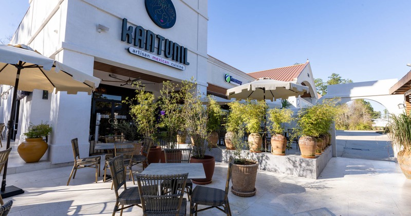 Exterior seating area