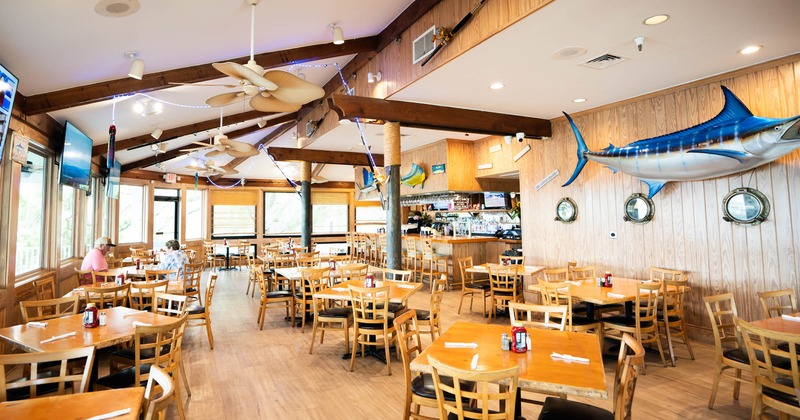 Interior dining area