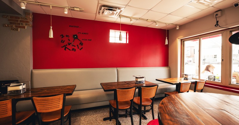 Interior, dining area