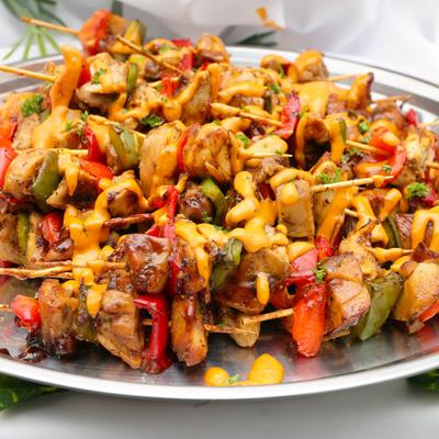Jerk Chicken Kabobs