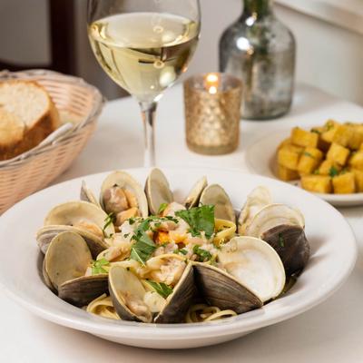 Linguine Clam Sauce.