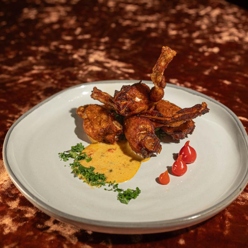 menu item 5 of 15, Frog Legs