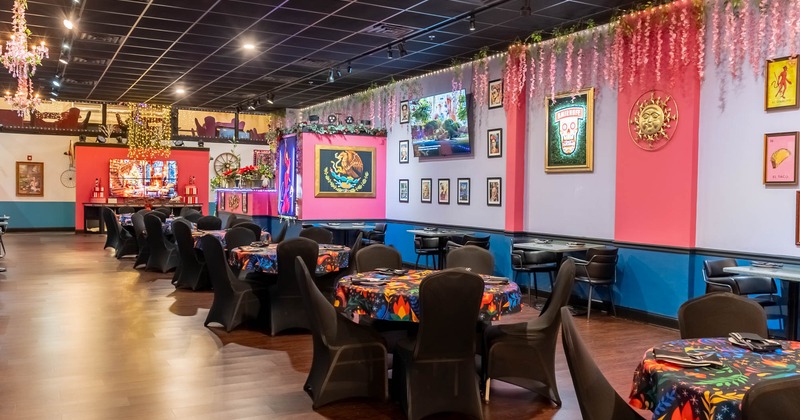 Interior seating area