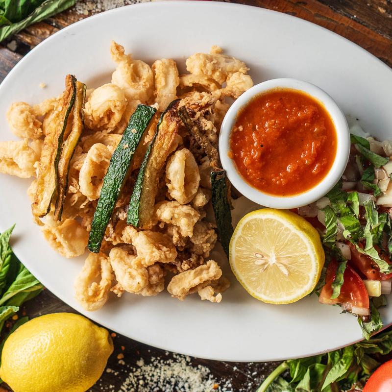 Fried Calamari & Zucchini photo