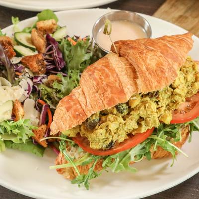 Chicken Salad Croissant.