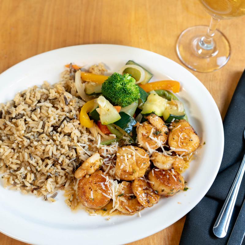 menu item 12 of 16, Pan-Seared Shrimp, Scallops