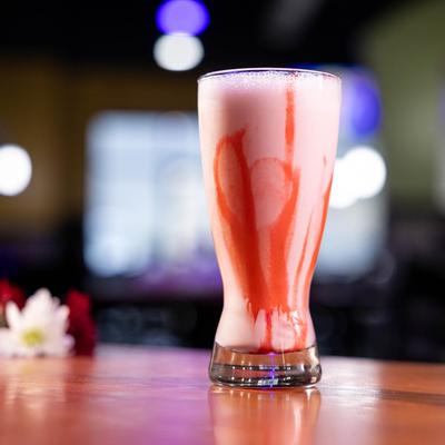 Strawberry Lassi.
