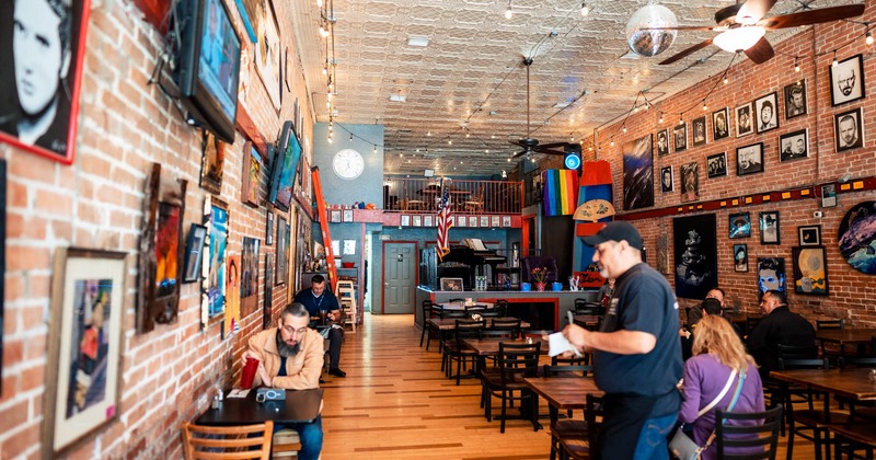 Interior, dining area