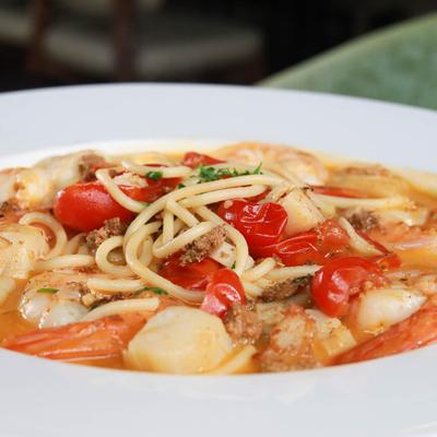 Seafood Scampi.