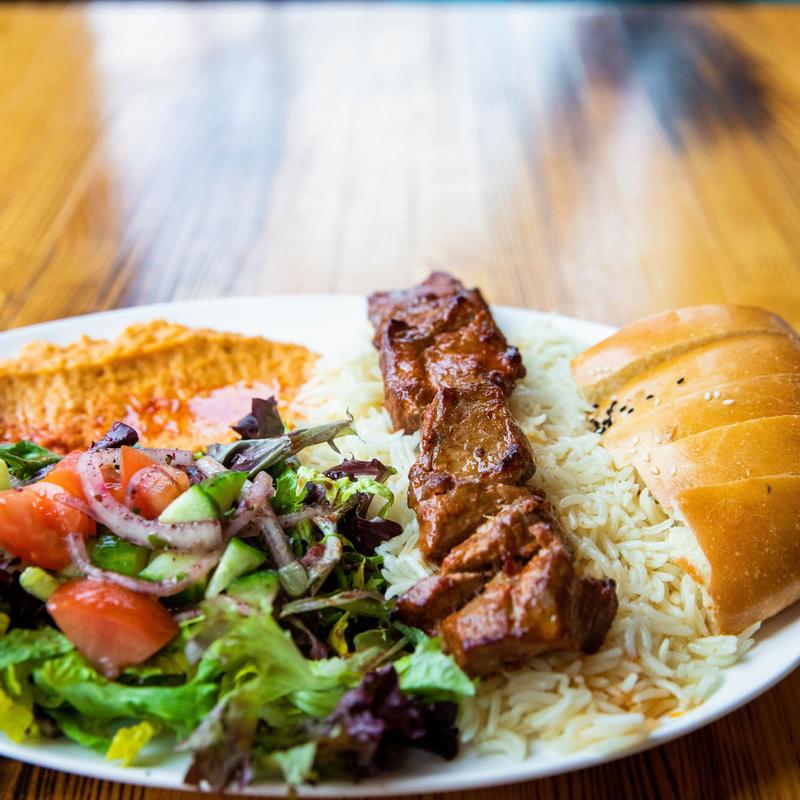 Lamb Shish Kebab Platter photo