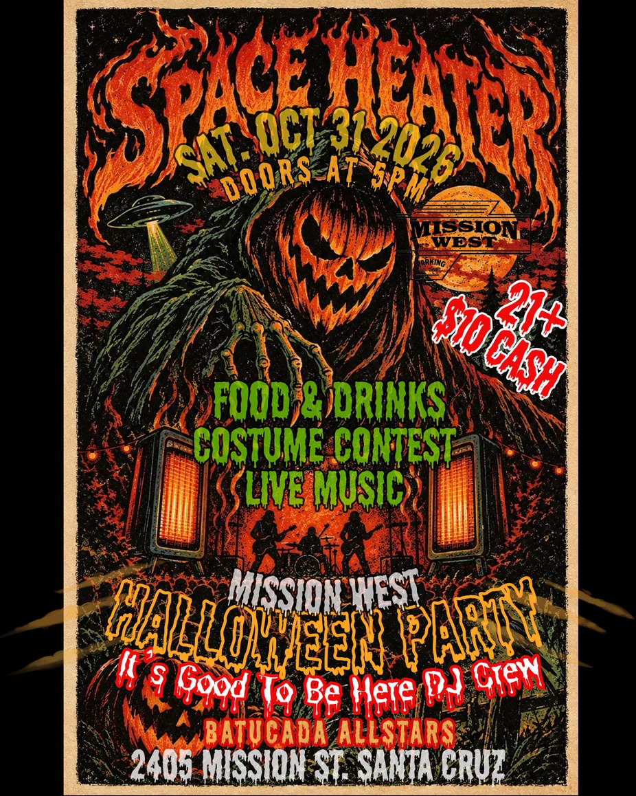 HALLOWEEN with SPACE HEATER event photo