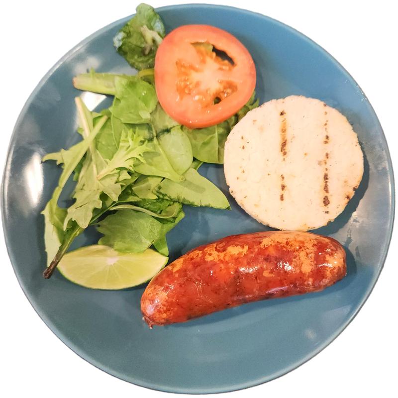 Chorizo con Arepa photo