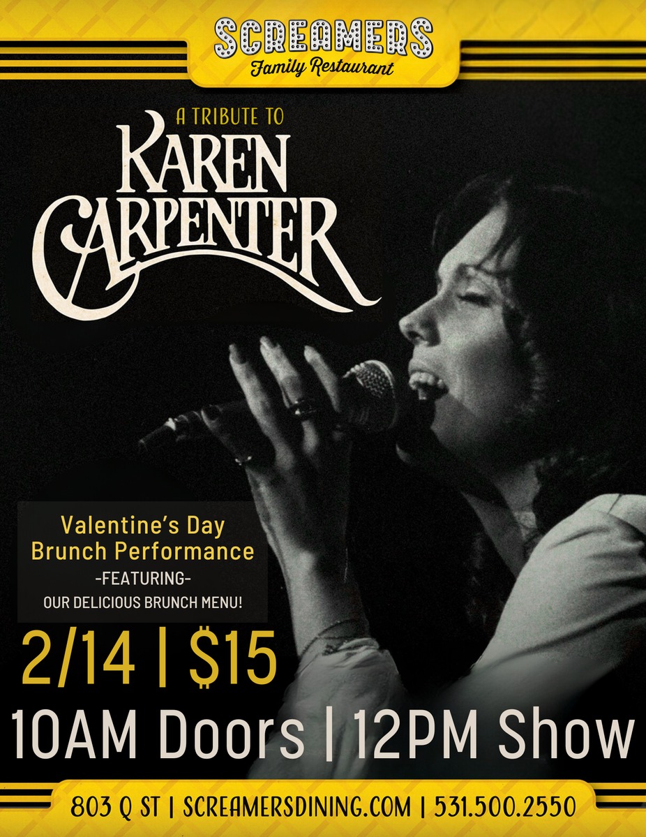 A Tribute to Karen Carpenter: Valentine's Day Brunch Show event photo