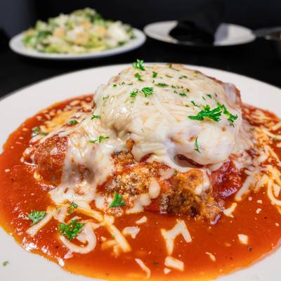 Lasagna in Sugo red sauce.