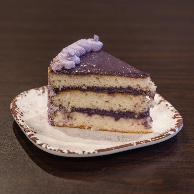 Ube Haupia Cake photo