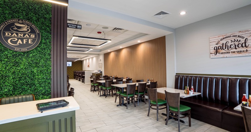 Interior, seating area