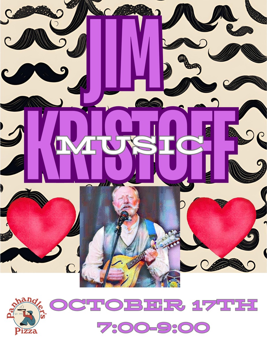 Jim Kristoff with Mustache Music event photo