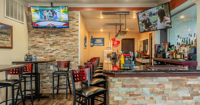 Interior, bar area