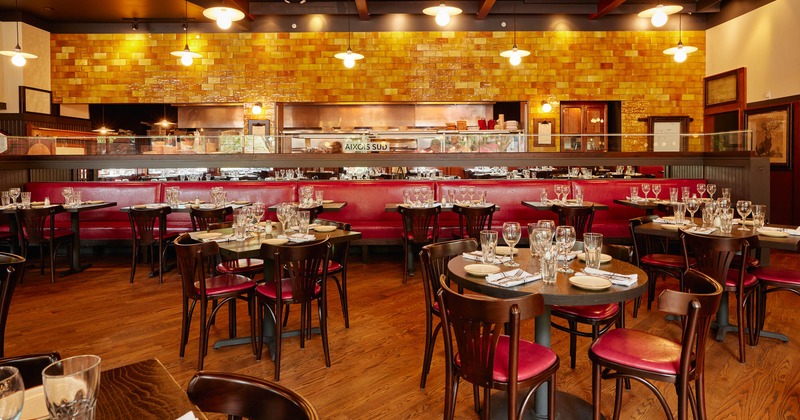 Interior, dining area