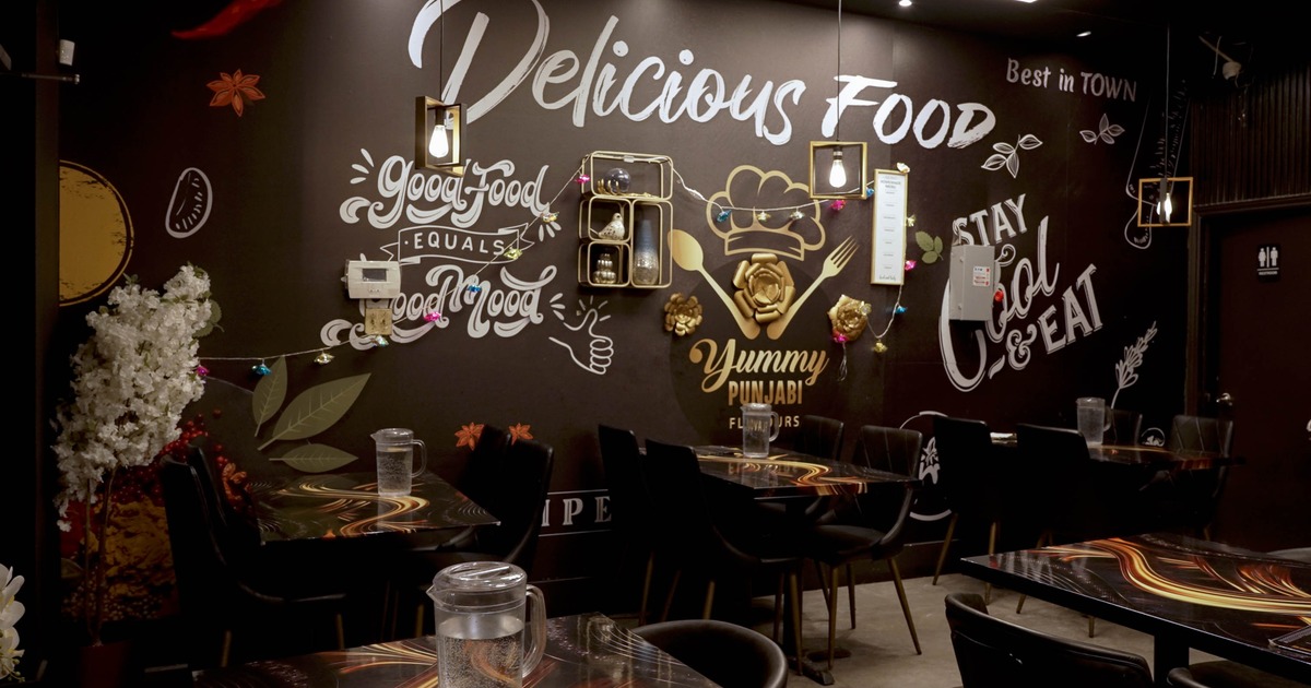 Interior, main dining area