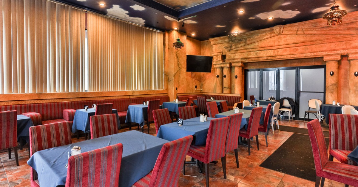 Interior dining area