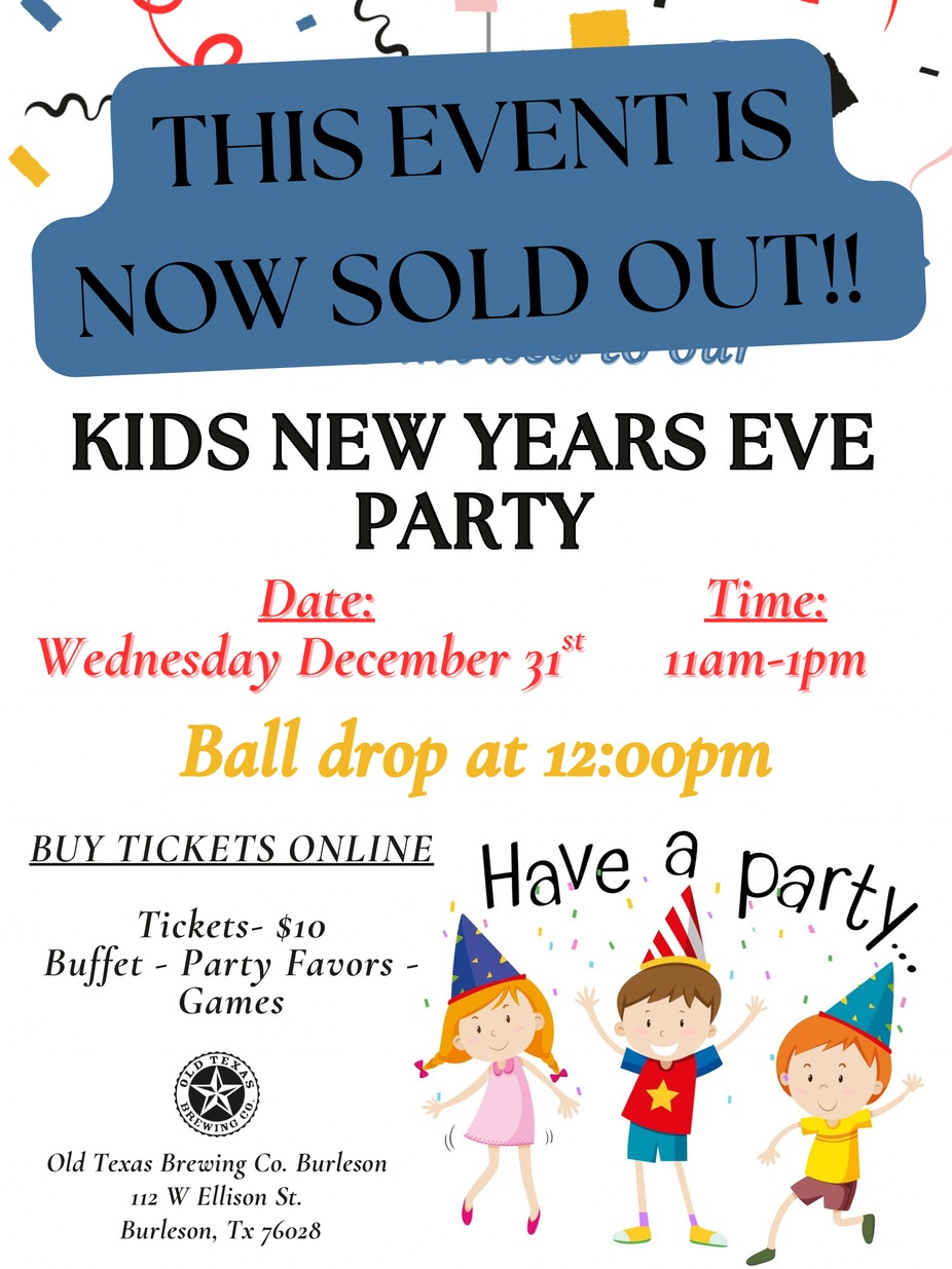 Kids New Year’s Eve Party event photo