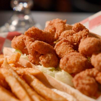 po boy cajun shrimp seafood roanoke texas.
