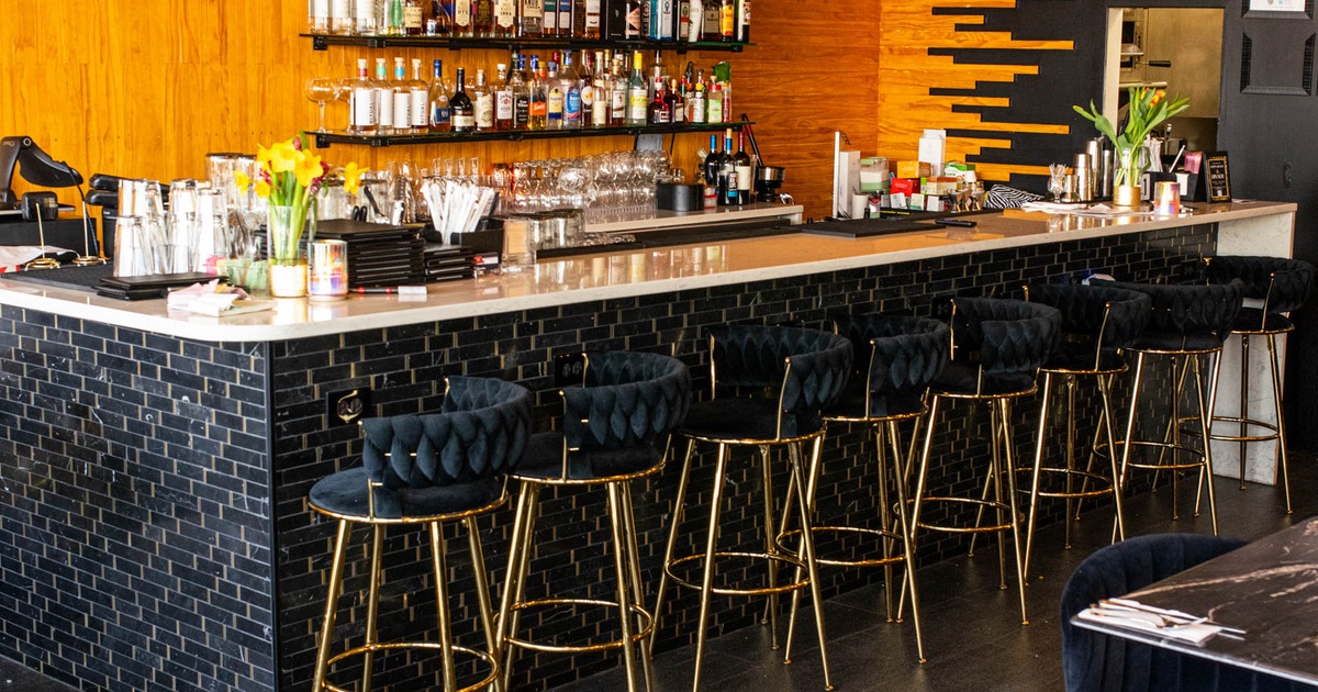 Interior, bar area
