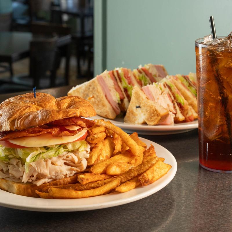 menu item 10 of 12, Turkey Club