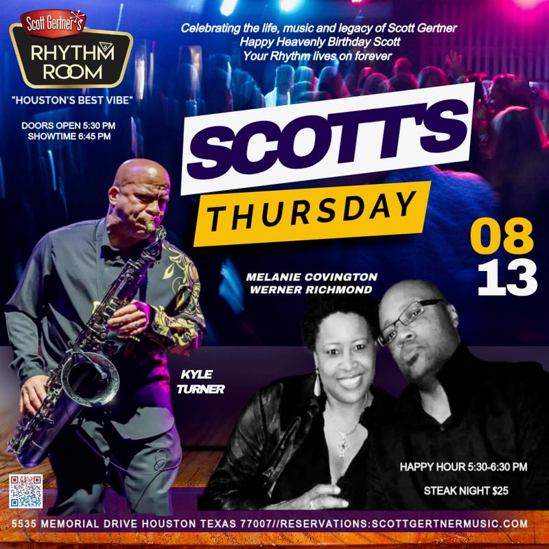 Event image Scott's Thursday with Melanie Covington,  Werner Richmond & Kyle Turner