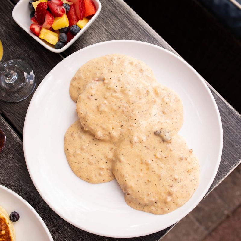 Homemade Biscuits and Gravy photo