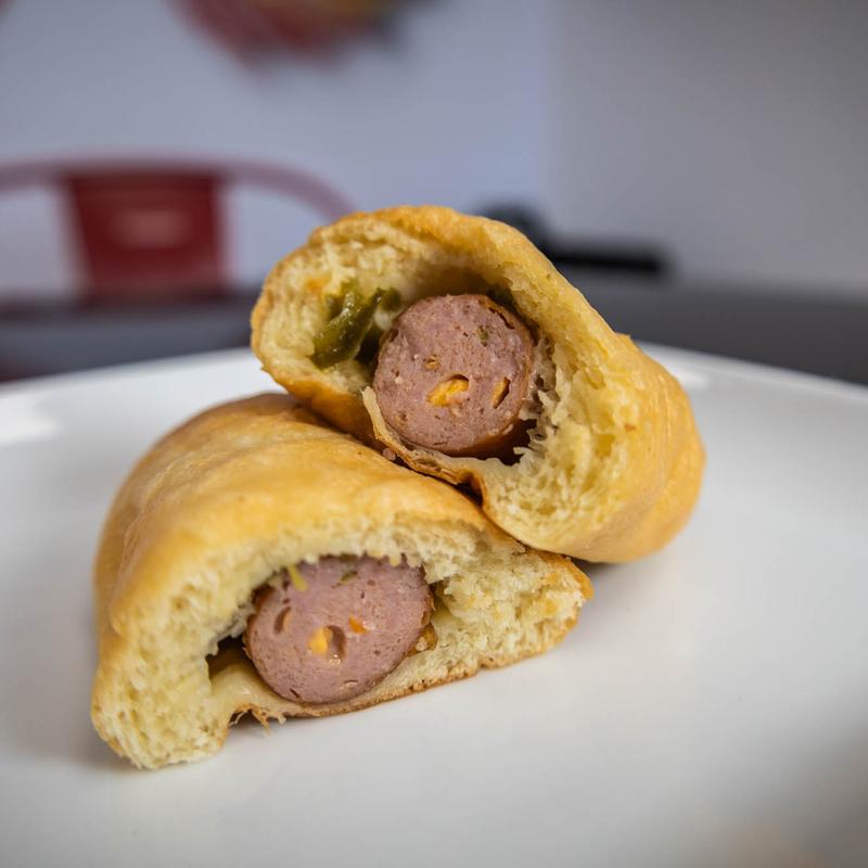 Sausage, Cheddar with Candied Jalapeños photo