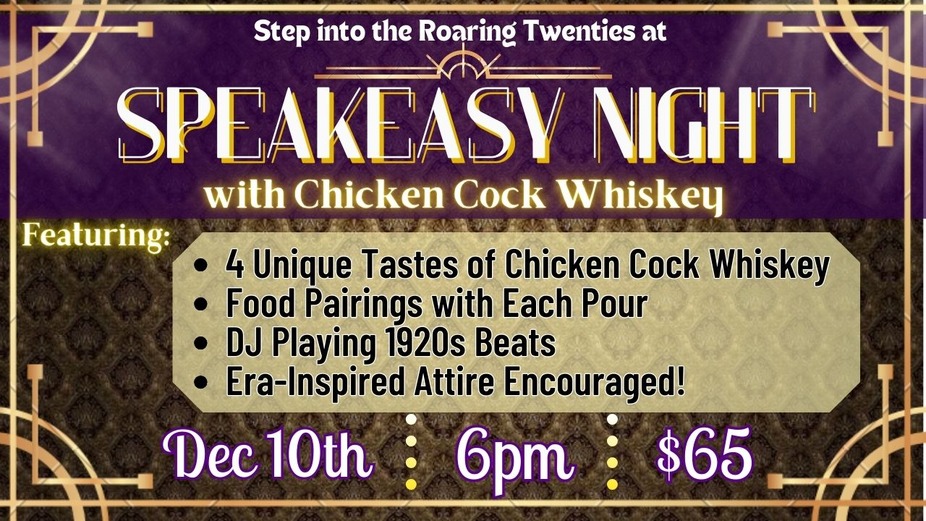 Speakeasy Bourbon Tasting event photo