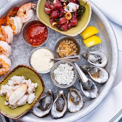 Seafood platter