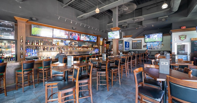 Interior, view of the bar