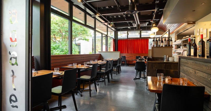 Interior, dining area