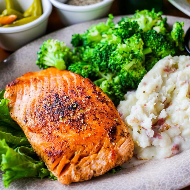 Grilled or Blackened Salmon photo