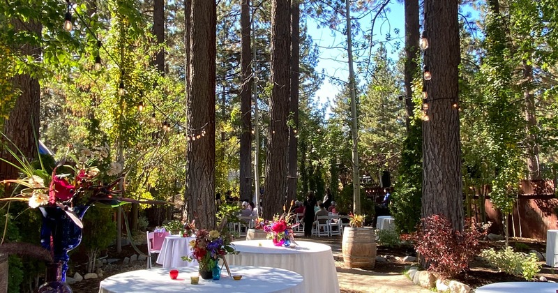 Outdoor wedding venue