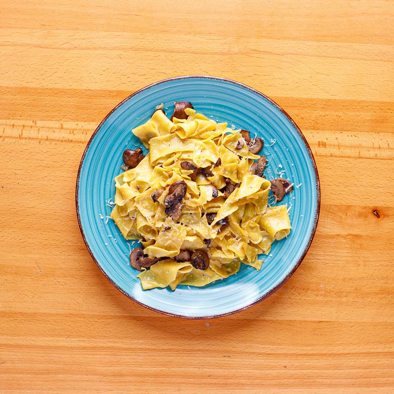 Mushroom pappardelle photo