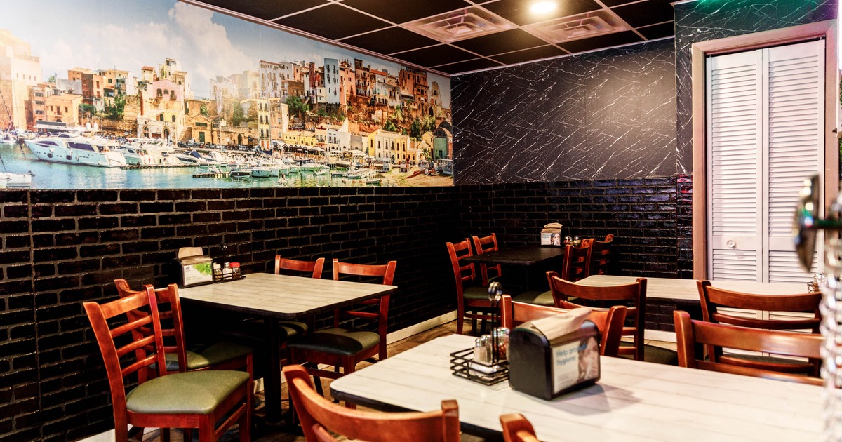 Interior, dining area