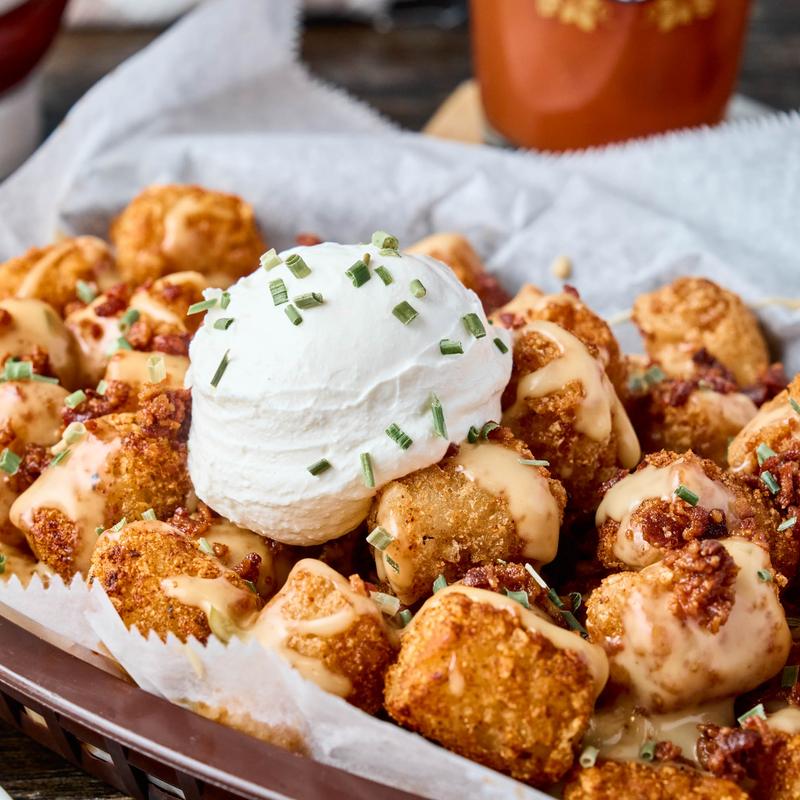 menu item 7 of 7, Basket of Tots
