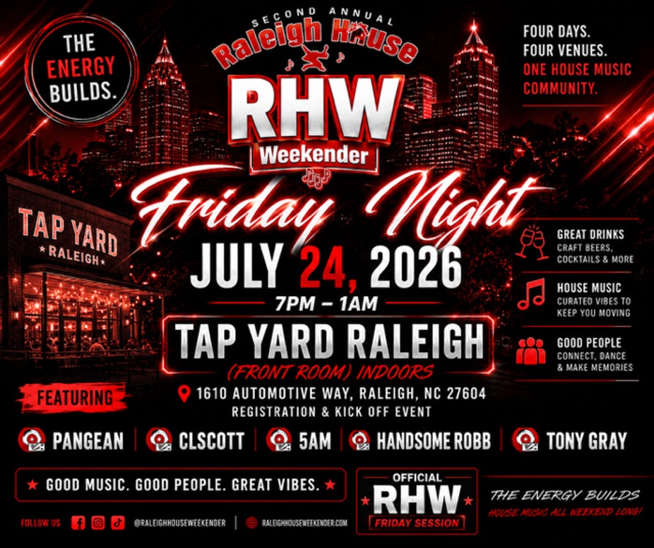 Raleigh House Weekender Kick Off Party event photo