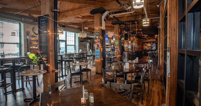 Restaurant dining area