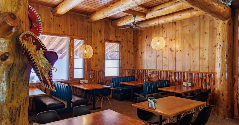 Interior, main dining area