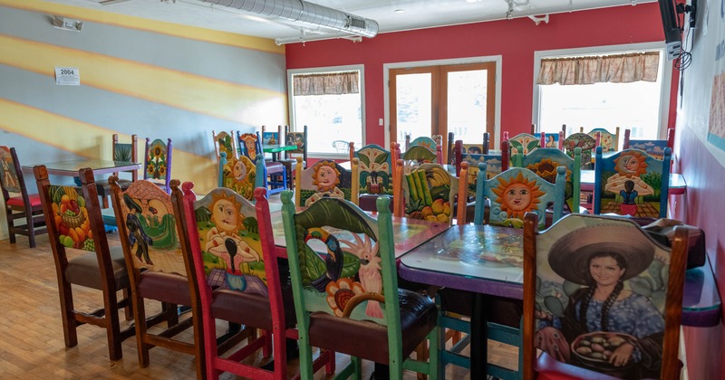 Interior, main dining area