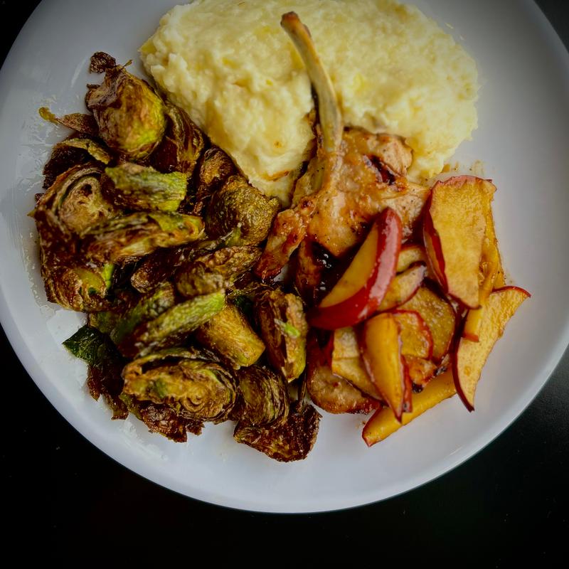 Bourbon Glazed Pork Chop photo
