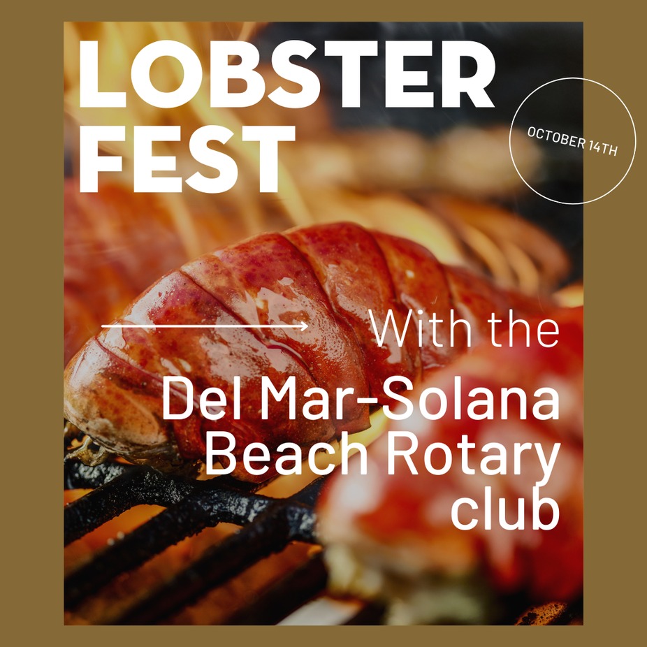 Del Mar-Solana Beach Rotary Club Lobster Fest 2023 event photo